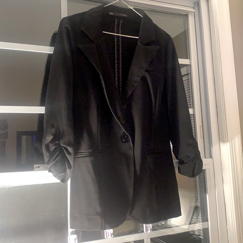 Maurices black blazer- size L- never worn!!
